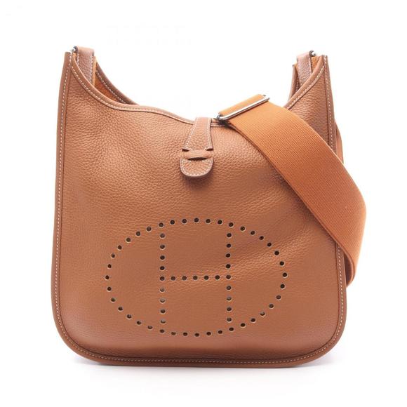 Hermes Hermès Evelyn 3 Trois PM Shoulder Bag in Taurillon Clemence Leather, B... - Picture 1 of 7